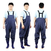 가슴장화 낚시 해루질 농장 갯벌 체스타 전신바지, 285