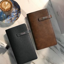 베라 시스템 다이어리 (10.5x19cm) 48절 6공 바인더 플래너, 브라운(노트식)