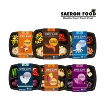 일주일 다이어트 식단관리 도시락 6종 6팩 단기간 세트, 상세페이지 참조