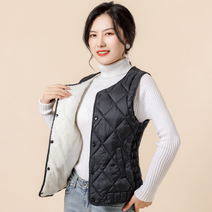 나래가 여성 패딩 조끼 베스트 아우터 유니폼 경량 겨울pfk71