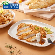 [프리미어] 가자미살 생선까스 커틀릿 550g 1팩 (1팩당 4-6개입)