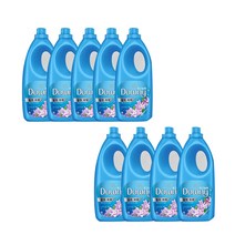 다우니 초고농축 섬유유연제 7일 탈취파워 레몬그라스와 라일락향, 9개, 1L