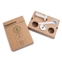 커피필터 핸드드립 여과지Capsulone/illy 커피 머신 메이커에 적합/스테인레스 스틸 금속 리필 가능 재사용, 04 1pod  1PP tamper