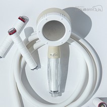 대림바스 버블 미스트 필터 샤워기 + 샤워줄 2M 크림 SET, 대림바스 버블 미스트 필터샤워기+샤워줄2M 크림 SET