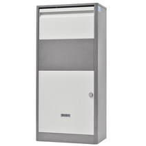 택배보관함 택배함 도난방지 주택 무인 원룸 빌라 야외 전원주택, 화이트(96cm)