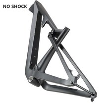 신제품 LEXON Mountain 자전거 XC MTB 프레임 카본 풀 서스펜션 사이클 29 부스트 DNM ROCKSHOX 쇼크 DPD.XDP 화이트, MATT NO SHOCK