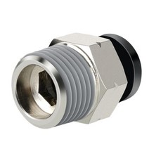 HOFUJNG PNEUMATIC Male Straight 1/2 Inch Tube OD x 1/2