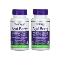 나트롤 아시히베리 아사이베리 열매 추출물 아카이 1000mg 75정 2개 세트