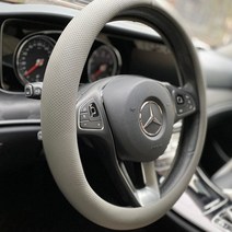 베뉴 셀토스 가죽핸들커버, 포인트 브라운