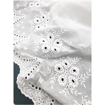 혜인천 면 프릴레이스 회오리줄기플라워 color 2종, 1마, 백아이보리색