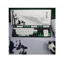 Varmilo panda MA87/MA108 R2 87key108KEY 기계식 키보드 유선 정전 용량 축 V2 흰색 백라이트 컴퓨터, 한개옵션2, 03 108key wired, 04 sakura pink Switch