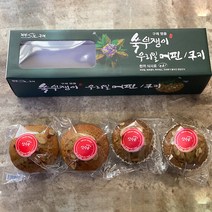 전남 구례 쑥부쟁이 산수유 수제 머핀 4개 개별포장 선물세트, 산수유 우리밀 머핀(1박스 4개입)