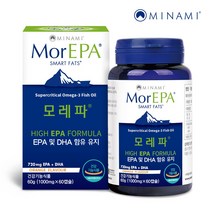 모레파 베이직 초임계 오메가3 60캡슐 60일 분, 1box
