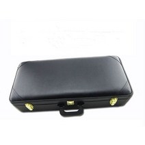 일본 알토 색소폰 A-WO10 1 대 구조 모델 골드 Eb 목관 악기 상자 마우스 피스, 01 Leather Case