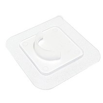 접착식 압축봉 커튼봉 거치대 후크 벽걸이 행거봉 브라켓 6cm, 내부용 투명 6cm(2개입)