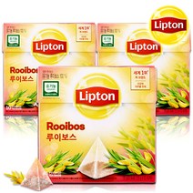 [립톤] 립톤 루이보스티 10TX3개 루이보스차꽃잎차, 1세트