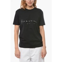 Ann Demeulemeester 프린트 JARNO 마이크로 CREWNECK 티셔츠 2201WJE43228096