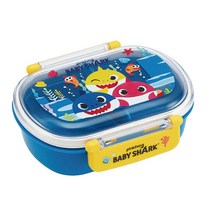 핑크퐁 아기상어 항균 도시락통 용기 360ml, 핑크퐁 라운드 도시락 360ml