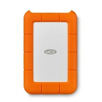 LaCieLAC9000633 러기드 미니 4TB 외장 하드 드라이브 휴대용 HDD - USB 3.0 및 2.0 호환 낙하 충격 방지 방진 방수 셔틀 Mac PC 데스크톱 노트북용, 1TB_Rugged mini HDD
