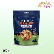더 그릴드 오븐베이크 애견 반려견 강아지 간식 져키 연어 150g, 오븐베이크 연어150g