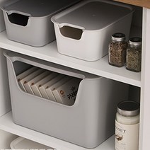 기타 이케아 TROFAST 정리함 (23cm/중형)/수납함/보관함/리빙박스, 그레이