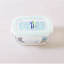 글라스락 직사각(150ml) 유리반찬통 미니반찬통, 용량:150ml