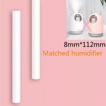 베스트 가전 공기 가습기 아로마 디퓨저 필터 교체 부품 물 면봉 범용 절단 가능 20/100 피스, [02] 7mmx115mm, [01] 20pcs