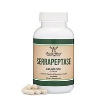 Serrapeptase240 000SPUMaxPotency(120비건캡슐)ProteolyticEnzymesSinusRespiratory(ManufacturedTestedinUSA글