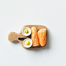 아리야 빈티지 식료품 미니어처 냉장고 자석, 빵도마