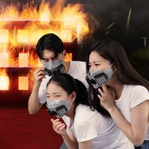엘립 화재마스크 화재대피용 방연 마스크 가정용 방독면, 엘립 화재대피용 마스크
