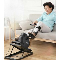 코끼리자전거 재활 용품 물리치료 좌식자전거 운동, (업그레이드) +고급 강화+ 다리 고정 한 쌍