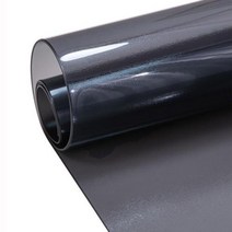 비트라테이블 클래시콘테이블 10mm PVC 식탁보 원형 투명 테이블 필름 보호 패드 매트 부드러운 유리 식탁 방습, black+45CM