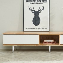 [에타홈] 피터 오픈형 거실장 1200 고무나무 멀바우 원목 낮은 우드 서랍 티비장 인테리어 장식장