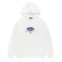 [케슬러] KESSLER - HOODED 1988 SWEATSHIRT (WHITE) 기모 후드 스웨트셔츠