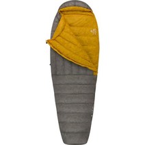 씨투써밋 스파크 울트라라이트 28F 침낭 3계절 동계 381480, Dark Grey/Yellow, Long