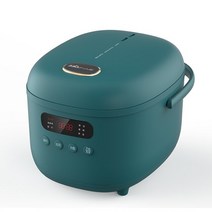 이국주 미니 밥솥 220 2L 전기 자동 멀티 쿠커 300W 휴대용 요리 냄비 예약, 01 green, 220-240V, 01 green_01 220-240V