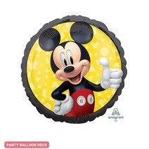 미키마우스 은박 풍선 파티장식 유치원 브라이덜샤워 파티소품 셀프홈파티 고백풍선