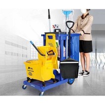 청소용 카트 호텔 미화 용품 도구 화장실 건물 업소용, 패키지 C