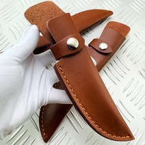 여성 남성 호신용품 칼 소가죽 집 야외 small straight knife set belt loop hunt multi holster carry 집 leather, 유형 a (l)