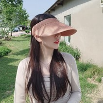 느와드코코 빅챙 라탄 두툼한 짜임 라피아 지사 여름 고급 썬캡