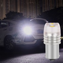 방향지시등 깜빡이전구 전구 후진등led 턴시그널 1PC 1156 T20 자동차 LED 신호등 브레이크 라이트 백업 조, 01 Red, 04 1156 Flash