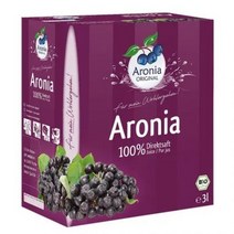 독일 Aronia ORIGINAL 아로니아 100% 오리지날 주스 3L, 1개, 독일 아로니아 오리지날 주스 3L