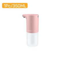 건조기 드라이 원적외선 핸드 비접촉 자동 센서 비누 디스펜서 충전 스마트, 350ML Pink 1 PC