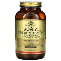 Solgar 솔가 에스터-C 플러스 비타민 C 1000MG Tablets180, 1