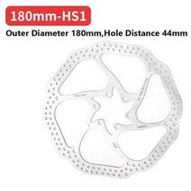 자전거 디스크 브레이크 캘리퍼 산악 도로 크루저 부품 용 인치 스테인레스 스틸 로터 플레이트, 6