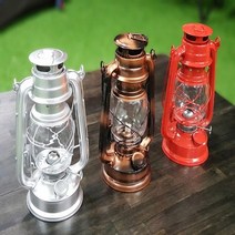 마룬 파리핀오일랜턴, 1개, 실버