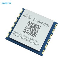 Can 직렬 프로토콜 변환기 모듈 Can2.0 Modbus ECAN-S01 DC2.3-5.5V 양방향 투명 전송 통신, 한개옵션0