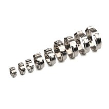 조인트 클램프 파이프 클램프 10 PCS 스테인레스 스틸 304 싱글 이어 호스 구색 키트 5.3-31mm 다중 사양, 06 8.8-10.5mm
