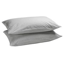 이케아 IKEA 베개커버2P 라이트그레이 50x80cm 면100%