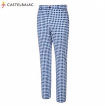[까스텔바작] (남성)체크 프린트 팬츠_BG9MPT210_WH